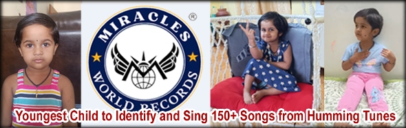Youngest Child to Identify and Sing       150+ Songs from Humming Tunes